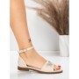 Sandale Dama cu Talpa Joasa 5PT28 LIGHT BEIGE | MEI