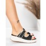 Papuci Dama cu Platforma 5GS35 BLACK | MEI