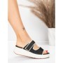 Papuci Dama cu Platforma 5GS35 BLACK | MEI