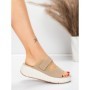 Papuci Dama cu Platforma 5GS35 BEIGE | MEI