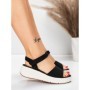 Sandale Dama cu Platforma 5GS36 BLACK | MEI