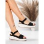 Sandale Dama cu Platforma 5GS36 BLACK | MEI