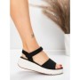 Sandale Dama cu Platforma 5GS36 BLACK | MEI