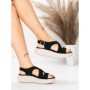 Sandale Dama cu Platforma 5GS38 BLACK | MEI