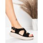 Sandale Dama cu Platforma 5GS38 BLACK | MEI