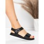 Sandale Dama cu Talpa Joasa 5GS58 BLACK | MEI
