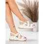 Sandale Dama cu Platforma 5GS60 WHITE | MEI