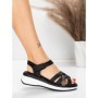 Sandale Dama cu Platforma 5GS59 BLACK | MEI