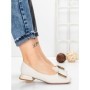 Balerini Dama din piele naturala 1236188 CREAM | FORMAZIONE