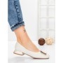 Balerini Dama din piele naturala 1236188 CREAM | FORMAZIONE