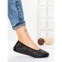 Balerini Dama din piele naturala 2211-2 BLACK | BERLINER