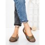 Balerini Dama din piele naturala 2211-1 APRICOT-GREEN | BERLINER