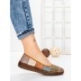 Balerini Dama din piele naturala 2211-1 APRICOT-GREEN | BERLINER
