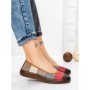 Balerini Dama din piele naturala 2211-1 BLACK-RED | BERLINER