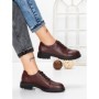 Pantofi Casual Dama din piele naturala 3218Q03 WINE | FORMAZIONE