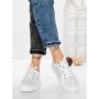 Pantofi Casual Dama din piele naturala KD87983 WHITE | BERLINER