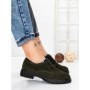Pantofi Casual Dama din piele naturala 3218H01 GREEN | FORMAZIONE