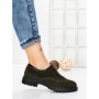 Pantofi Casual Dama din piele naturala 3218H01 GREEN | FORMAZIONE