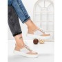 Pantofi Casual Dama din piele naturala KD87982 PINK | GALLOP