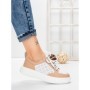 Pantofi Casual Dama din piele naturala KD87982 PINK | GALLOP