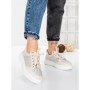 Pantofi Casual Dama din piele naturala KD87982 CREAM | GALLOP