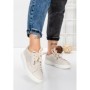 Pantofi Casual Dama din piele naturala KD87981 CREAM | BERLINER