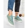 Pantofi Casual Dama din piele naturala KD87981 GREEN | BERLINER