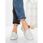 Balerini Dama din piele naturala K242-4 WHITE | GALLOP