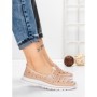 Balerini Dama din piele naturala K242-4 PINK | GALLOP