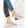 Balerini Dama din piele naturala K242-4 APRICOT | GALLOP