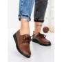Pantofi Casual Dama din piele naturala 231151 BROWN | GALLOP