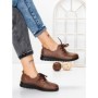 Pantofi Casual Dama din piele naturala 231151 BROWN | GALLOP