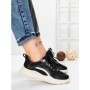 Pantofi Sport Dama din piele naturala 66916-5 BLACK | STEPHANO