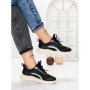Pantofi Sport Dama din piele naturala 66916-5 BLACK | STEPHANO