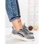 Pantofi Sport Dama din piele naturala 66916-5 GREY | STEPHANO