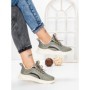 Pantofi Sport Dama din piele naturala 66916-5 KHAKI | STEPHANO