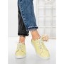 Pantofi Casual Dama din piele naturala K243-1 YELLOW | GALLOP