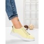 Pantofi Casual Dama din piele naturala K243-1 YELLOW | GALLOP