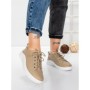 Pantofi Casual Dama din piele naturala K243-1 APRICOT | GALLOP