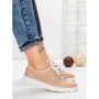 Pantofi Casual Dama din piele naturala K251-1 PINK | GALLOP