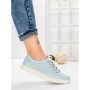 Pantofi Casual Dama din piele naturala K251-1 LIGHT BLUE | GALLOP