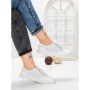 Pantofi Casual Dama din piele naturala K251-1 WHITE | GALLOP