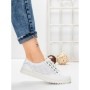 Pantofi Casual Dama din piele naturala K251-1 WHITE | GALLOP