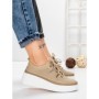 Pantofi Casual Dama din piele naturala K244-1 APRICOT | GALLOP
