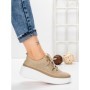 Pantofi Casual Dama din piele naturala K244-1 APRICOT | GALLOP