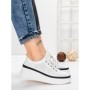 Pantofi Casual Dama din piele naturala K244-1 WHITE | GALLOP