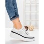 Pantofi Casual Dama din piele naturala K244-1 WHITE | GALLOP