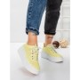 Pantofi Casual Dama din piele naturala K244-1 YELLOW | GALLOP
