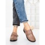 Pantofi Casual Dama din piele naturala 1753Q12 CAMEL | STEPHANO