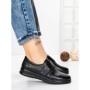 Pantofi Casual Dama din piele naturala 1753Q12 BLACK | STEPHANO